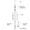 Hot Springs Silver Ion Cartridge - Spa Mineral Sticks for Hot Tub,Spa Silver Ion Cartridge for Spa Hot Tub,2 Pack