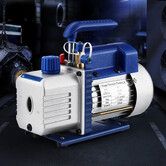 3CFM Vacuum Pump 1 Stage 220V for Refrigerant Air Conditioning AC Conditioner HVAC Refrigeration Food Clothes Packaging Car Maintenance Wine Degassing