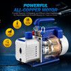 3CFM Vacuum Pump 1 Stage 220V for Refrigerant Air Conditioning AC Conditioner HVAC Refrigeration Food Clothes Packaging Car Maintenance Wine Degassing