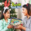 25Pcs Puzzle Racer Train Set Toys, Christmas Toy-Theme Puzzle Track Play Set with a Christmas Train