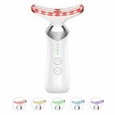 EMS Light Lifting LED Neck Massager Skin Care Electronic Essence Penetration Microcurrent Conduction Warming Lifting Pulse Induction