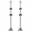 Linear Guide Rail Set, SFC20 1200mm, 2 PCS 39.4 in/1000 mm SFC20 Guide Rails 4 PCS SC20 Slide Blocks 4 PCS Rail Supports, Linear Rails and Bearings Kit for Automated Machines CNC DIY Project