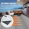 Boat Flooring, EVA Foam Boat Decking 94.5" x 45.7", Non-Slip Self-Adhesive Flooring, 29.9 sq.ft Marine Carpet for Boats, Yacht, Pontoon, Kayak Decking