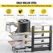 Drawer Slides with Lock, 1 Pair 36 inch, Heavy-Duty Industrial Steel up to 500 lbs Capacity, 3-Fold Full Extension, Ball Bearing Lock-in & Lock-Out, Side Mount