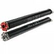 Garage Door Torsion Springs, Pair of Φ6.35 x Φ50.8 x 711.2mm, 16000 Cycles, Garage Door Springs with Non-Slip Winding Bars, Gloves and Mounting Wrench, Electrophoresis Coated for Replacement