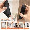 Mechanical Keyless Entry Door Lock 14 Digit Keypad and Handle Embedded