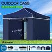 ALFORDSON Gazebo 3x4.5 Pop Up Marquee Navy