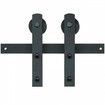 10FT Sliding Barn Door Hardware Closet Track Kit for Single Door I Hanger