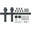 10FT Sliding Barn Door Hardware Closet Track Kit for Single Door I Hanger