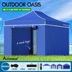 ALFORDSON Gazebo 3x4.5 Pop Up Marquee Blue