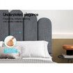 ALFORDSON Bed Frame King Single Gas Lift Storage Base Wooden Grey MILTON