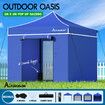 ALFORDSON Gazebo 3x3 Pop Up Marquee Blue