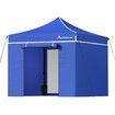 ALFORDSON Gazebo 3x3 Pop Up Marquee Blue