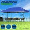 ALFORDSON Gazebo 3x6 Pop Up Marquee Outdoor Folding Tent Wedding Canopy Blue