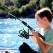 Portable Telescopic Fishing Rod and Reel Combo Kit for Boys,Girls with Fishing Reel,Fishing Tackles (Green)