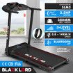 BLACK LORD Treadmill Electric Exercise Running Machine Incline Foldable 380mm