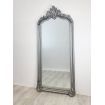 LUX Arch French Provincial Ornate Mirror - Antique Silver