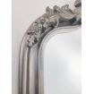 LUX Arch French Provincial Ornate Mirror - Antique Silver