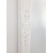 French Provincial Ornate Mirror - White - Medium 70cm x 170cm