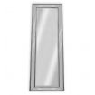 Medium Silver Beaded Framed Mirror - 70cm x 170cm