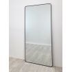 Black Metal Rectangle Mirror - X-Large 100cm x 200cm