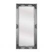 Deluxe French Provincial Ornate Mirror - Antique Silver - 90cm x 170cm