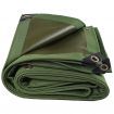 3x4M Army Heavy Duty Waterproof Canvas Tarp Tarpaulin Sun Blocked Dustproof