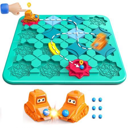 STEM Board Games,Puzzle Logical Builder Kids Toys,Preschool Montessori Brain Teasers Birthday Gifts for Kids,Age3+