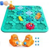 STEM Board Games,Puzzle Logical Builder Kids Toys,Preschool Montessori Brain Teasers Birthday Gifts for Kids,Age3+