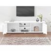 ALFORDSON Entertainment Unit TV Cabinet Stand 160cm White
