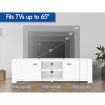 ALFORDSON Entertainment Unit TV Cabinet Stand 160cm White