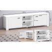 ALFORDSON Entertainment Unit TV Cabinet Stand 160cm White