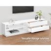 ALFORDSON Entertainment Unit TV Cabinet Stand Storage Drawer 180cm White
