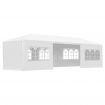 ALFORDSON Gazebo 3x9m Outdoor Wedding Party Tent Camping PE Portable White with Walls
