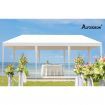 ALFORDSON Gazebo 3x9m Outdoor Wedding Party Tent Camping PE Portable White with Walls