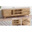 ALFORDSON Entertainment Unit TV Cabinet Stand 180cm Oak