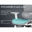 ALFORDSON Ergonomic Office Chair Executive White Grey