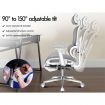 ALFORDSON Ergonomic Office Chair Executive White Grey