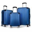 ALFORDSON Luggage 3PCS Set Suitcase Trolley TSA Carry on Hard Case Blue