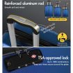 ALFORDSON Luggage 3PCS Set Suitcase Trolley TSA Carry on Hard Case Blue
