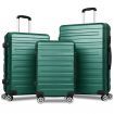 ALFORDSON Luggage 3PCS Set Suitcase Trolley TSA Carry on Hard Case Green