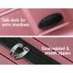 ALFORDSON Luggage 3PCS Set Suitcase Trolley TSA Carry on Hard Case Pink