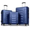 ALFORDSON Luggage 3PCS Set Suitcase Trolley TSA Carry on Hard Case Navy
