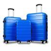 ALFORDSON Luggage 3PCS Set Suitcase Trolley TSA Carry on Hard Case Blue