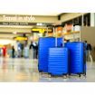 ALFORDSON Luggage 3PCS Set Suitcase Trolley TSA Carry on Hard Case Blue