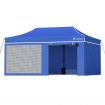 ALFORDSON Gazebo 3x6m Pop Up Marquee Outdoor Folding Tent Wedding Canopy Walls Blue