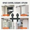 10FT Sliding Barn Door Hardware Closet Track Kit for Single Door J Hanger