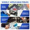 4CFM Vacuum Pump Set 1/3 HP 1 Stage Air Conditioning HVAC Refrigeration Auto AC Repair Tools Food Clothes Packaging R134A R410 Manifold Gauges