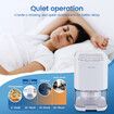 1000ml Small Dehumidifier Moisture Absorber Portable Compact Quiet Humidity Trap Home Bathroom Bedroom Closet Car Dehumidification System with LED Light