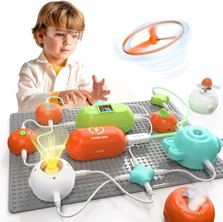 Science Kits for Kids, STEM Kits for Kids, Electronics Exploration Kit for Kids Boys Girls Ages 3 to 12